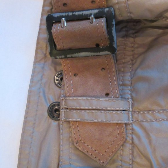 1G First Generation Rain Men's Waterproof Beige Bomber Jacket - Picture 8 of 8